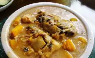 Pumpkin Fish Head Soup recipe