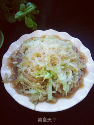 Stir-fried Vermicelli with Cabbage recipe