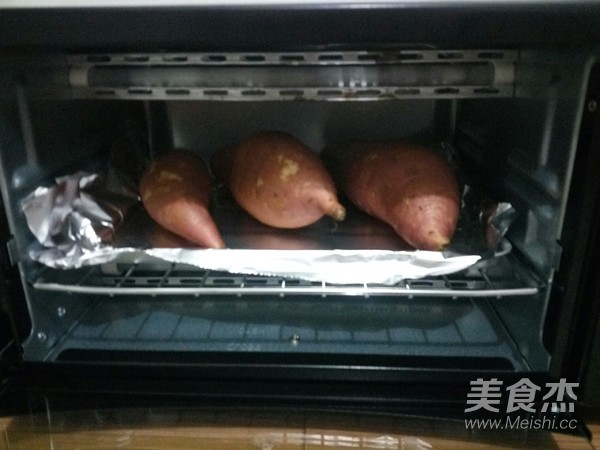 Oven Version Roasted Sweet Potatoes recipe