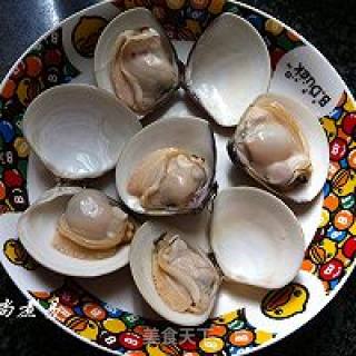 Steamed Eggs with Clams recipe