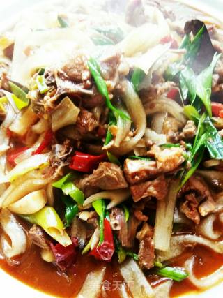 #妈妈的味# Spicy Lamb recipe