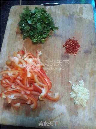 Pepper and Radish Mixed with Fungus recipe