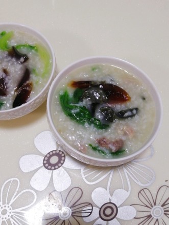 Congee with Preserved Egg and Lean Meat recipe