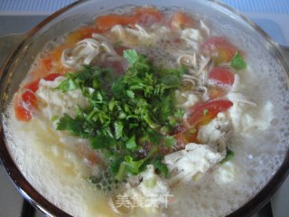 Tofu Silk Egg Soup recipe