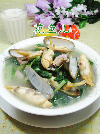 Bacon and Chinese Cabbage Clam Soup recipe