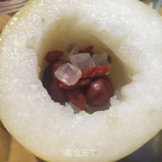 Roasted Pears with Rock Sugar recipe