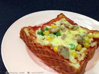 Variety of Delicious Toast Small Pizza ★quick Delicious Dessert ★ recipe