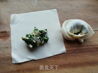 Shrimp and Shepherd's Purse Wonton recipe