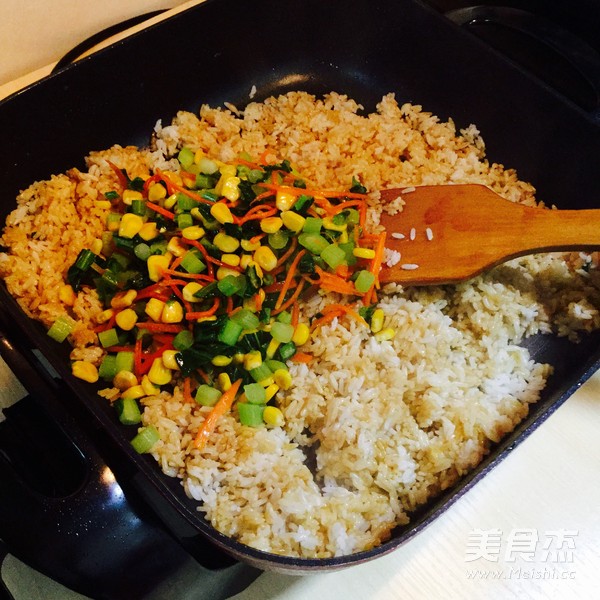 Mixed Vegetable Fried Rice recipe