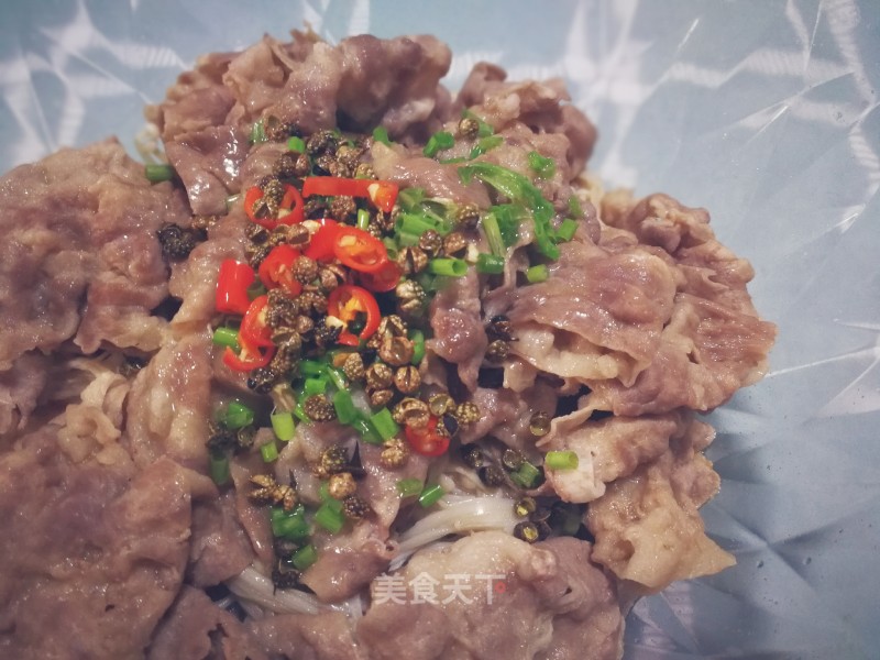 Tender Beef with Green Pepper recipe