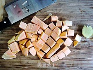 Boiled Sweet Potatoes with Ginger Sauce recipe