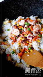 Pineapple Shrimp Fried Rice recipe