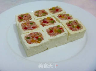 [yi Ru Simple Banquet Dishes] Another Way to Eat Tofu----colorful Treasure Box recipe