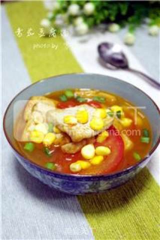 Tomato Tofu Soup recipe