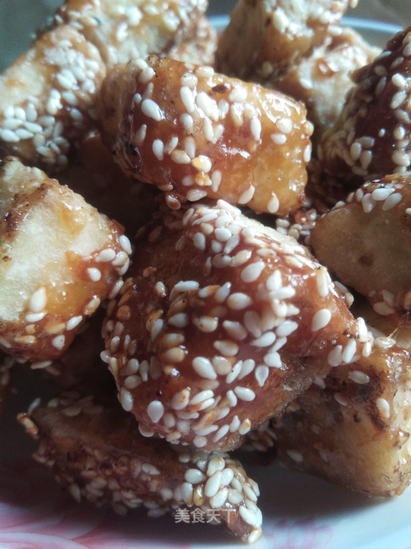 Sesame Eggplant Balls recipe