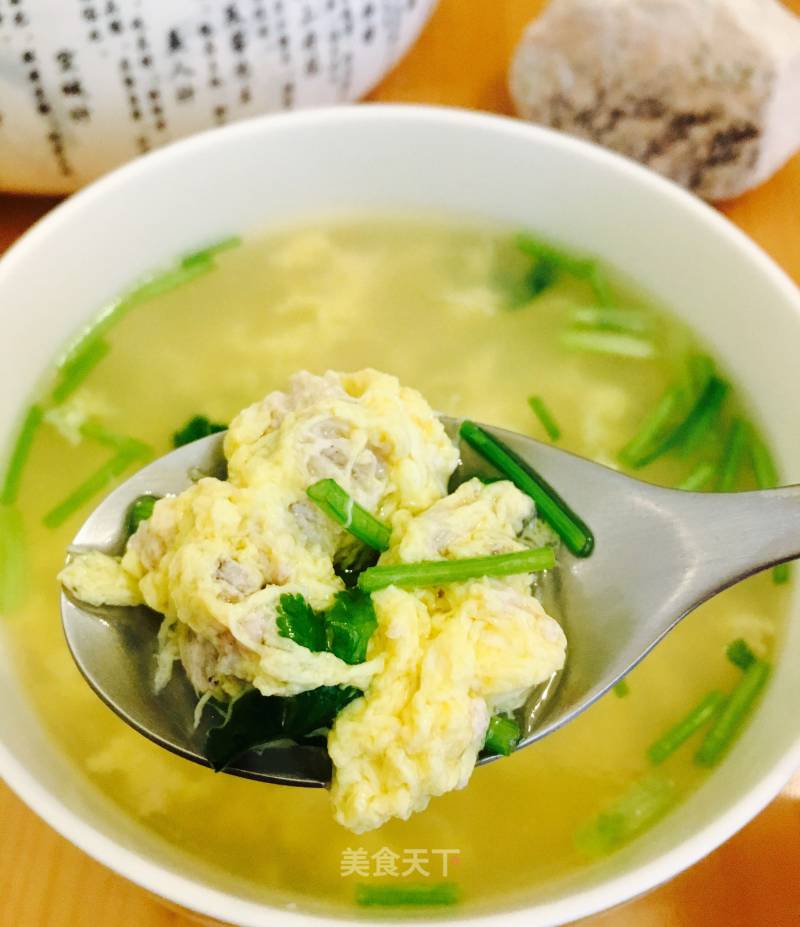 Pippi Shrimp and Egg Drop Soup recipe