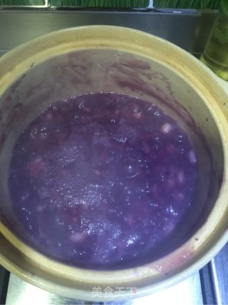 Purple Sweet Potato Peanut Sago recipe