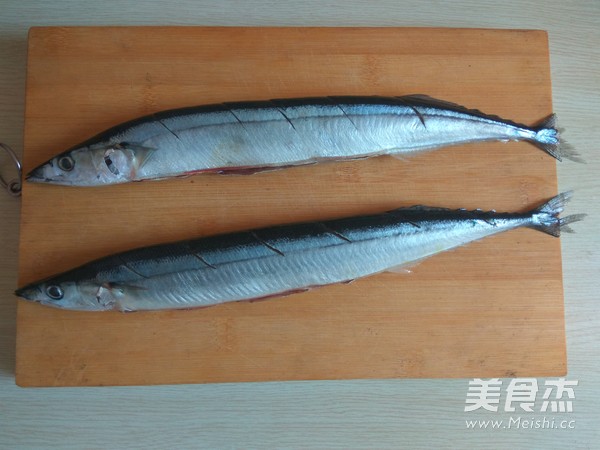 Grilled Saury recipe