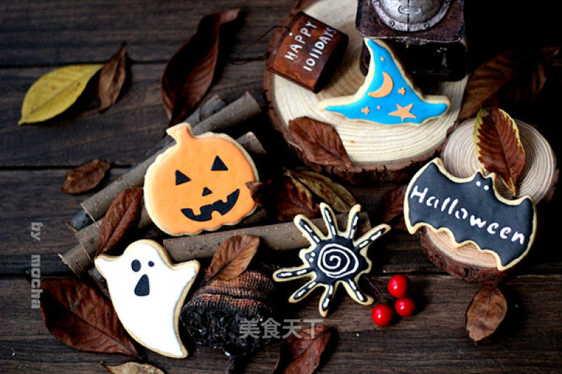 【halloween Icing Biscuits】 recipe