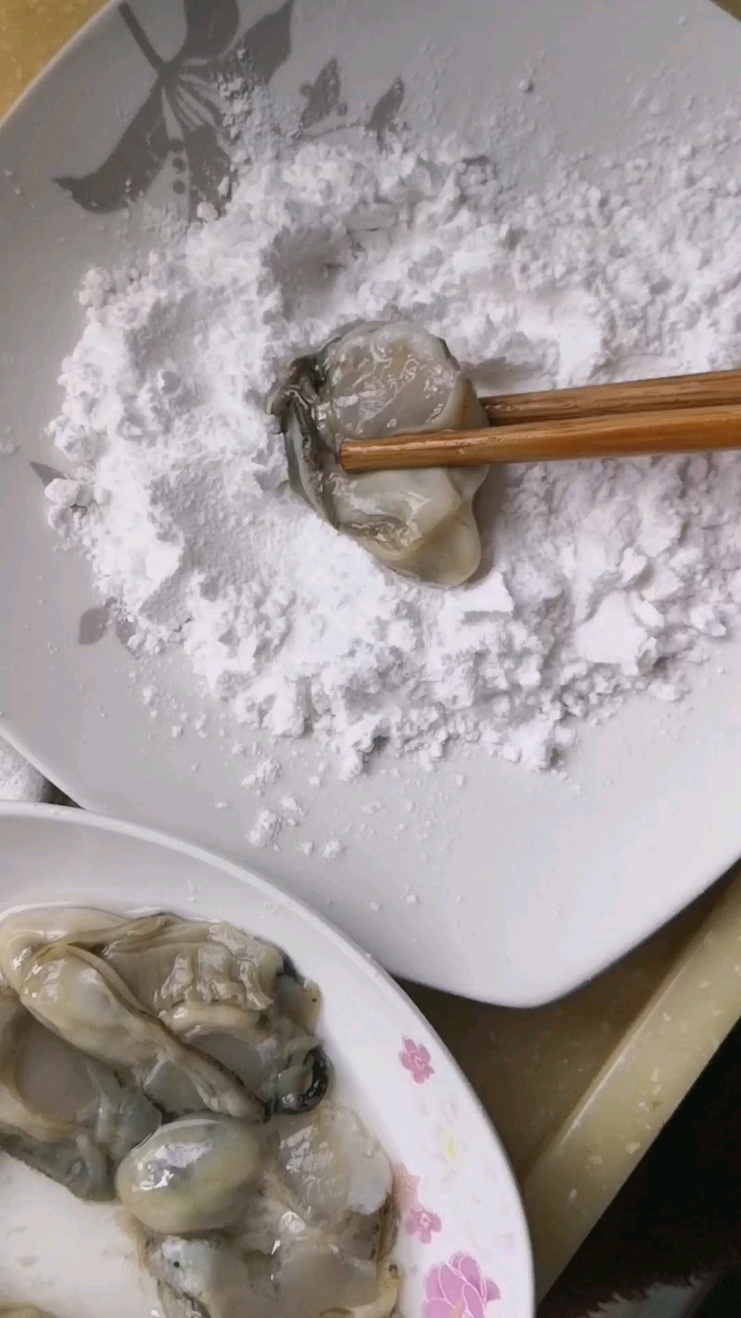 Pan Fried Sea Oysters recipe
