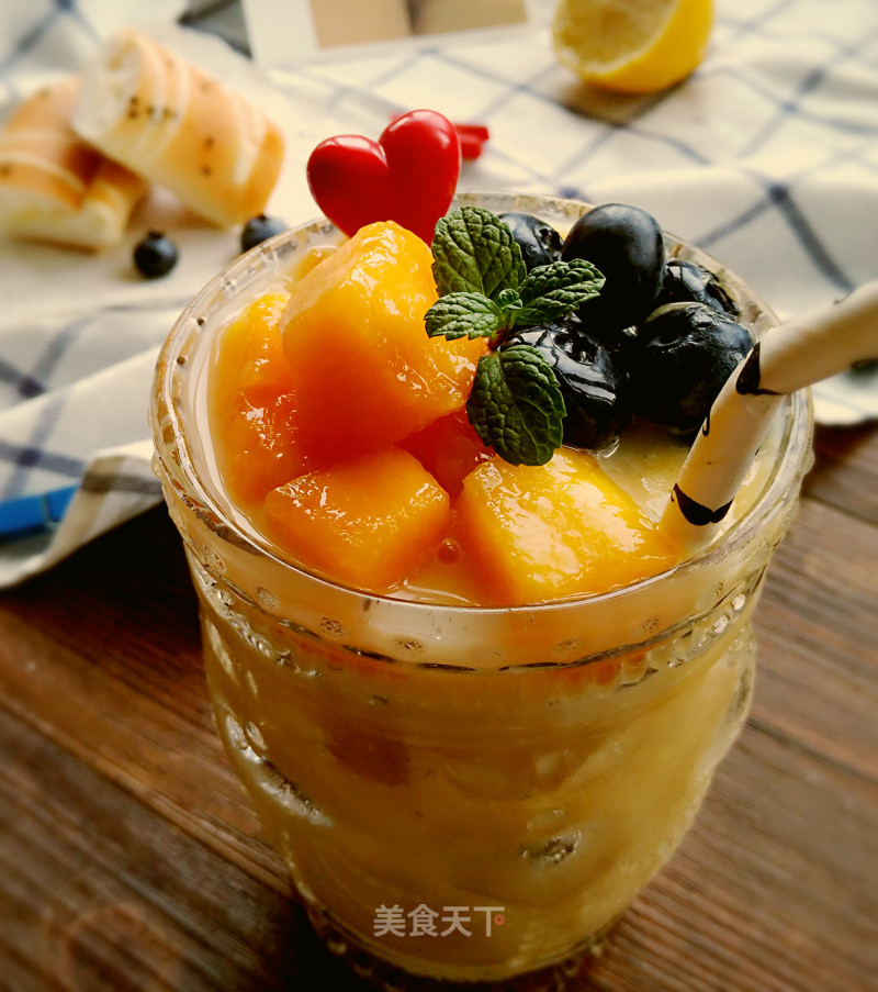 Mango Mint Milkshake recipe