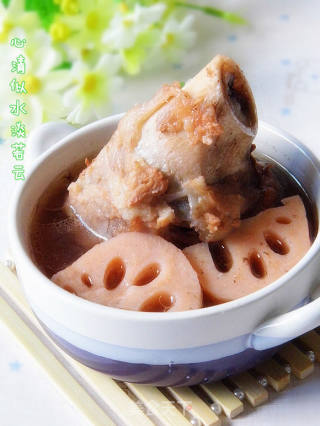 Lotus Root Bone Soup recipe