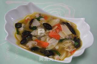 Fungus and Winter Bamboo Shoots Fish Soup recipe