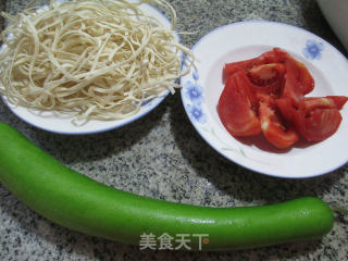 Tomato Night Blossom Noodles recipe