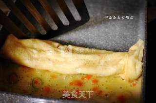 Simple Breakfast Thick Egg Burnt recipe