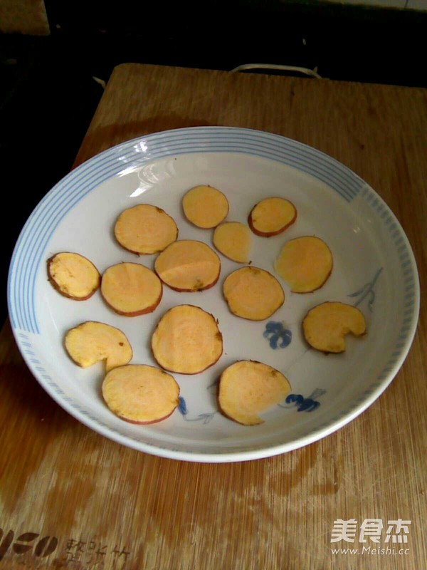 Microwave Sweet Potato Chips recipe