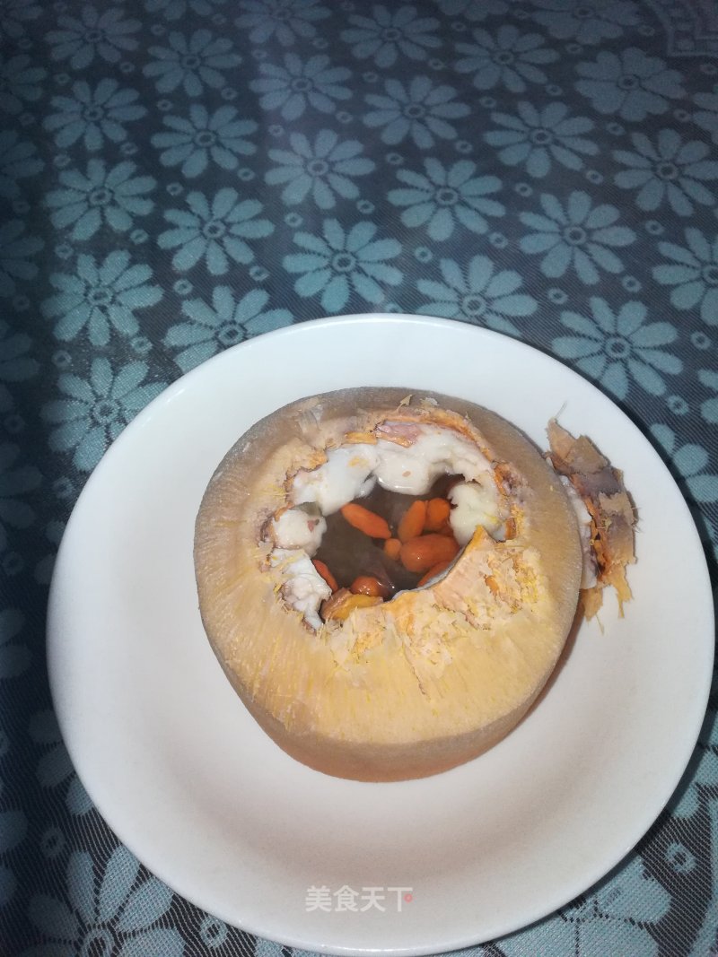 Coconut Stewed Snow Fungus in Syrup recipe