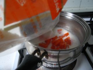 A 10-minute Breakfast for Women Who Detoxify and Beautify Their Skin--【papaya Milk Dumplings】 recipe