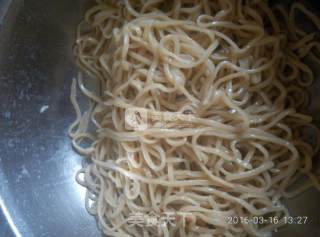 Homemade Hot Dry Noodles recipe