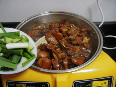 Beer Goat Meat recipe