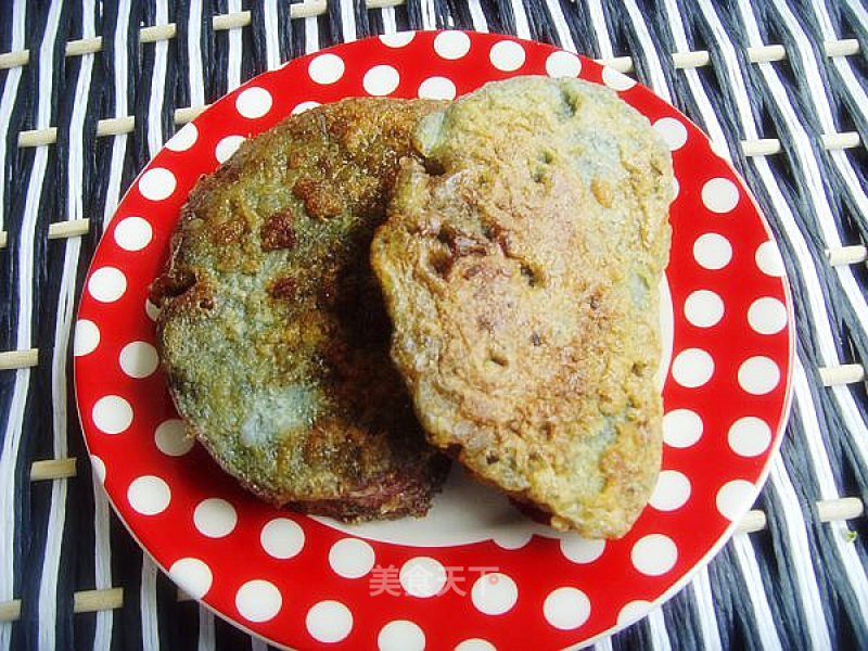 Pan-fried Steamed Bun Slices. recipe