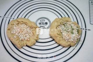 #aca烤明星大赛#two-color Almond Biscuits recipe
