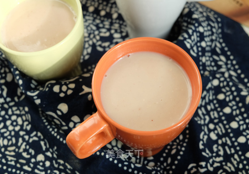 Red Dates, Walnuts, Yam, Rice and Soy Milk recipe