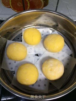Pumpkin Golden Buns recipe