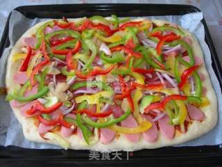 Sausage Sausage Pizza recipe