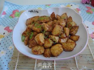 Fried Cuttlefish Balls with Hoisin Sauce recipe