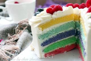 #aca Baking Star Contest #rainbow Cake recipe