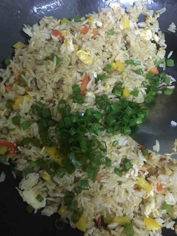 Colorful Fried Rice recipe