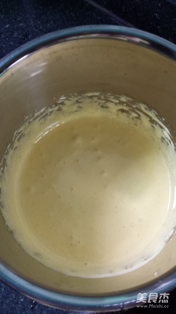 Cocoa Puffs with Custard Sauce recipe