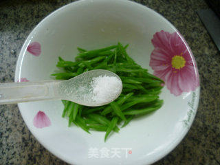 Soybeans Mixed with Jade Bamboo Shoots recipe