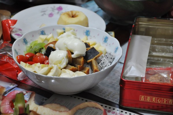 Mooncake Fruit Salad recipe