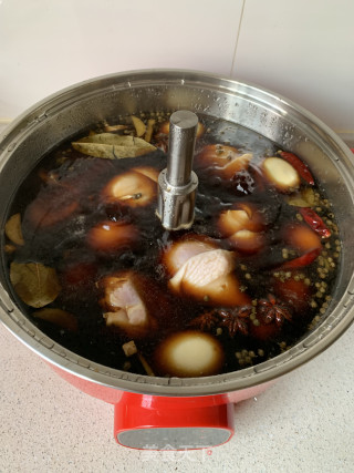 Braised Chicken Legs and Braised Eggs recipe