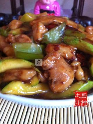 Sour and Spicy Gourd Chicken recipe