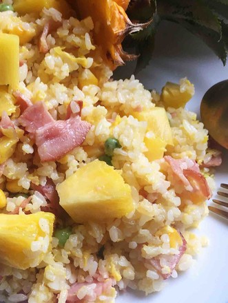 Pineapple Bacon Fried Rice recipe