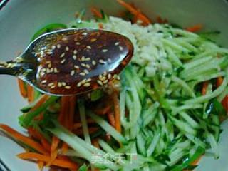 Refreshing Small Cold Dish---------【spicy Mixed Three Silks】 recipe