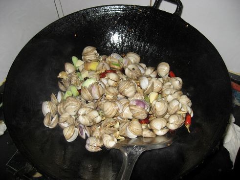 Stir-fried Clams recipe